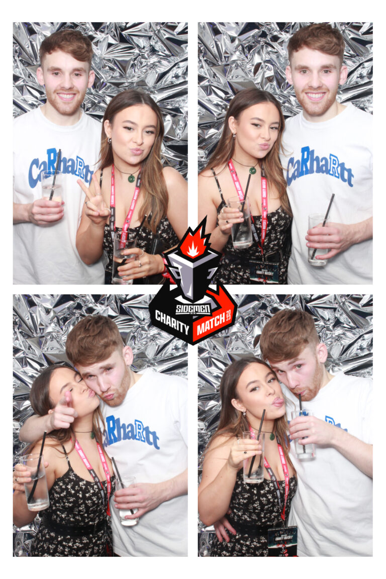 Sidemen Charity Football Match Photo Booth Print
